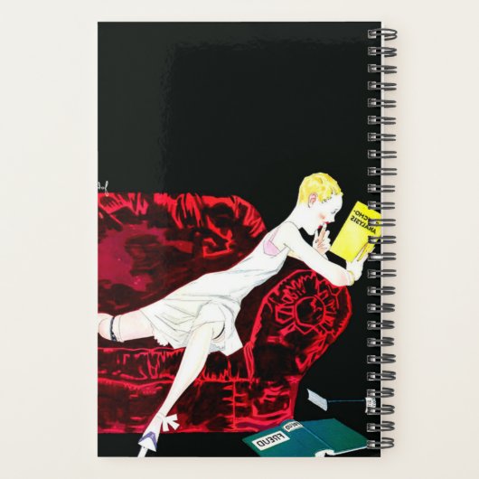 Lectrice Flapper (Dos)