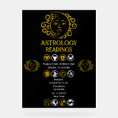 Lecture astrologique (Recto)