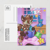 Lecture Avec Carte Postale Daddy (Devant / Derrière)