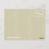 Lecture carte postale (Dos)