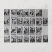 Lecture de cartes représentant des épisodes (Devant)