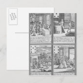 Lecture de cartes représentant le commercial actue (Devant / Derrière)
