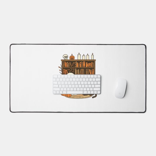 Lecture de fantôme dans la bibliothèque d'Hallowee (Clavier et souris)