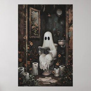 Lecture de journal de fantôme sur impression de to