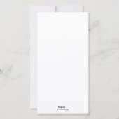 Lecture de la carte signet Rose (Dos)