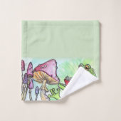 Lecture de la grenouille du livre d'histoire (Gant de toilette)