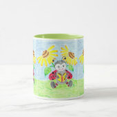 Lecture de ladybug tasse (Centre)