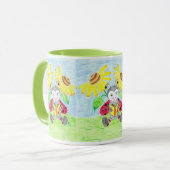 Lecture de ladybug tasse (Devant gauche)