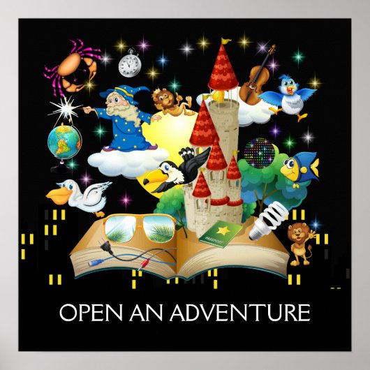 Lecture de l'enseignant - Poster d'alphabétisation (Devant)