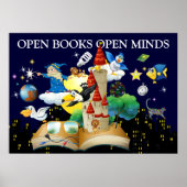 Lecture de l'enseignant - Poster d'alphabétisation (Devant)