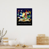 Lecture de l'enseignant - Poster de l'alphabétisat (Cuisine)