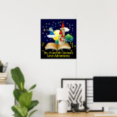 Lecture de l'enseignant - Poster de l'alphabétisat (Bureau à domicile)