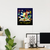 Lecture de l'enseignant - Poster de l'alphabétisat (Bureau à domicile)