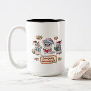 Lecture de livres Mug