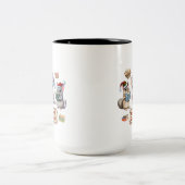 Lecture de livres Mug (Centre)