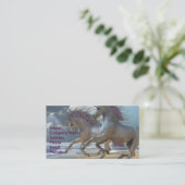 Lecture de Unicorns Carte de visite Partie 2 (Debout devant)