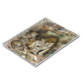 Lecture du carnet de notes de l'atelier (Côté gauche)