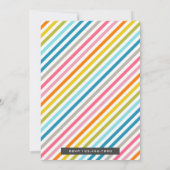 Lecture du livre Enfants Invitation de fête d'anni (Dos)