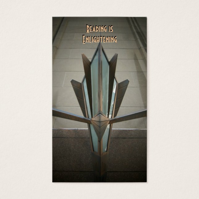 Lecture du Signet Déco (Devant)