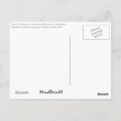 Lecture d'une carte postale (Dos)