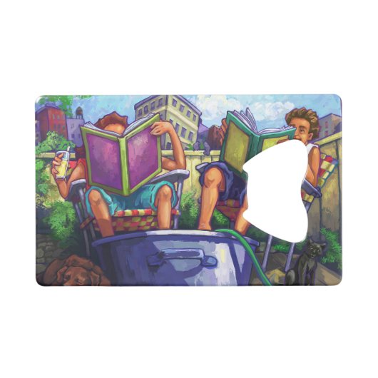 Lecture en été (Devant (Horizontal))