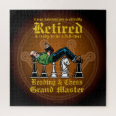 Lecture et échecs Grand Maître Puzzle (Vertical)