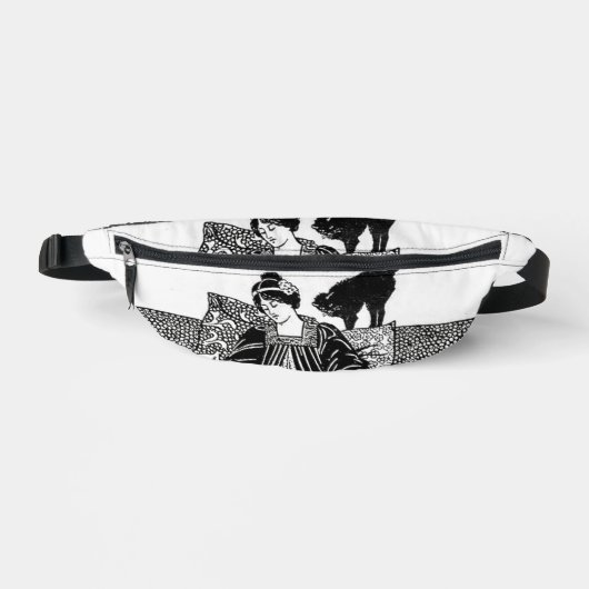 Lecture féminine avec accent de chat (Recto)