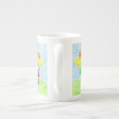 Lecture ladybug Bone China mug (Dos)