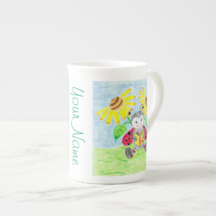 Lecture ladybug Bone China mug