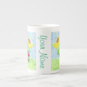 Lecture ladybug Bone China mug (Devant)