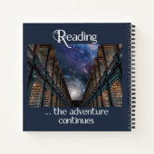 Lecture ...l'aventure continue le Carnet (Dos)