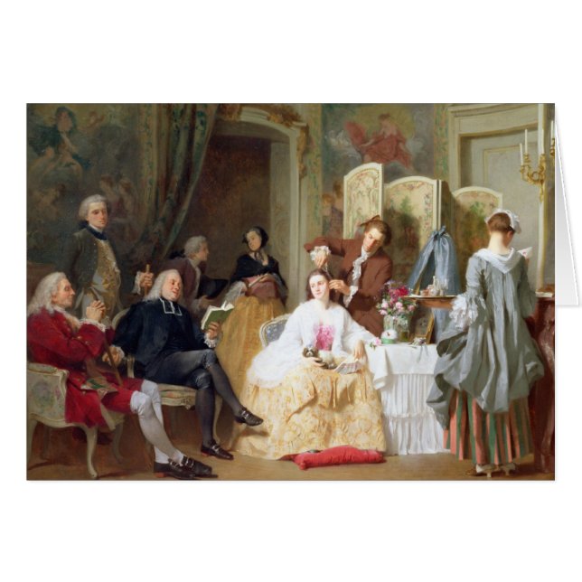 Lecture "Manon Lescaut" de Prevost d'Abbe, 1856 (Devant horizontal)