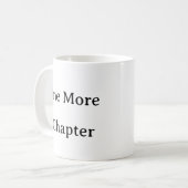 Lecture Mug - One More Chapter Boworm Gift mug (Devant gauche)