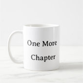 Lecture Mug - One More Chapter Boworm Gift mug (Gauche)