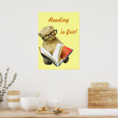 Lecture Ours - affiche (Cuisine)