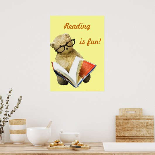 Lecture Ours - affiche (Cuisine)