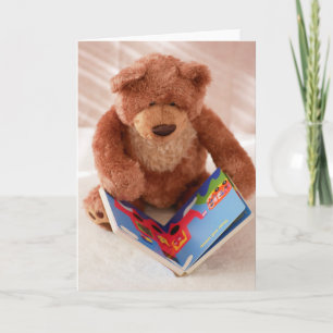 Lecture Teddy Bear carte verticale