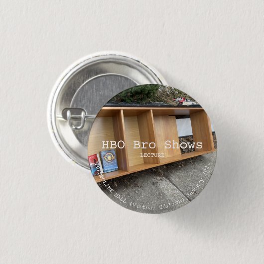 Lectuur januari 2020 ronde button 3,2 cm (Voorkant /achterkant)