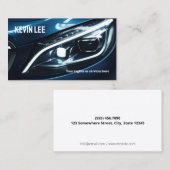 💡 LED-auto Visitekaartje (Voorkant / Achterkant)