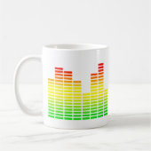 LED Equalizer Panel Funny Mug Humor Koffiemok (Links)