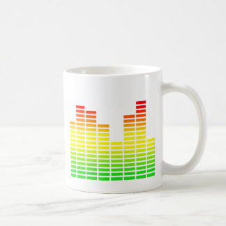 LED Equalizer Panel Funny Mug Humor Koffiemok