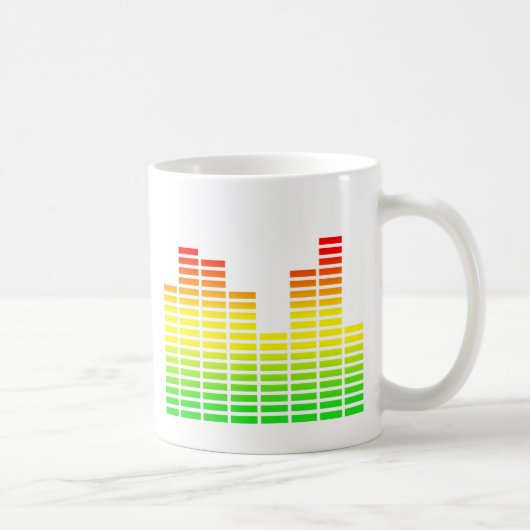 LED Equalizer Panel Funny Mug Humor Koffiemok (Rechts)