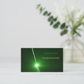 LED green Visitekaartje (Staand voorkant)