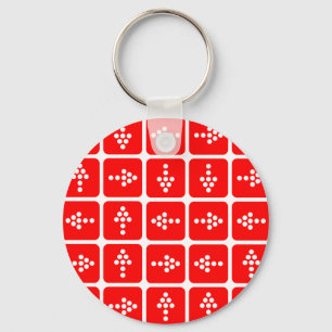 LED-pijlrood Sleutelhanger