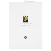 Léda de Léonard de Vinci et le Cygne (Dos)