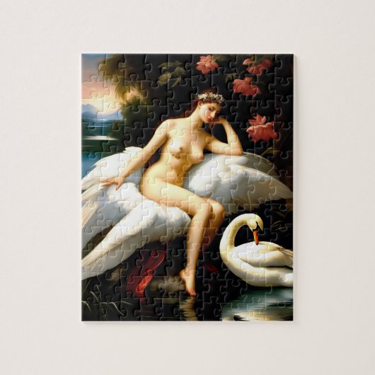 Leda en de Swan Legpuzzel (Verticaal)