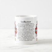 Ledbetter, de Oorsprong, de Betekenis en de rest Koffiemok (Center)
