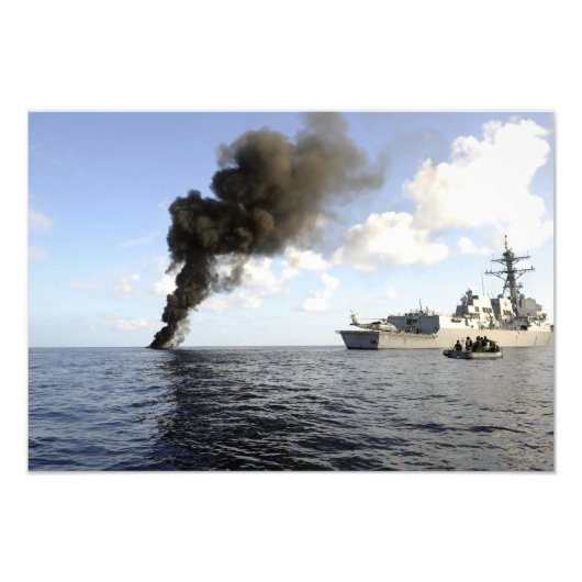 Leden van de Amerikaanse kustwacht Foto Afdruk (Voorkant)