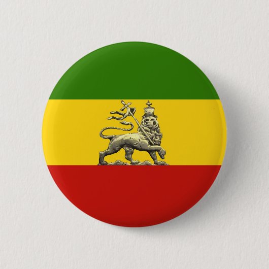 Leden van de Judah-Button Rastafarian Reggae Color Ronde Button 5,7 Cm (Voorkant)