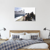 Leden van het bezoek, de raad van bestuur, de huis canvas afdruk (Insitu (Slaapkamer))